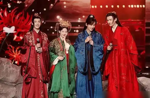 山河令有多体面邀请全组女演员到场反观陈情令只来了一位女配