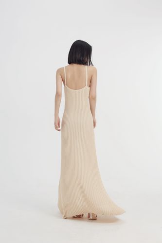 louis helin 度假系列人鱼之尾编织超长拖地吊带针织连衣裙长裙