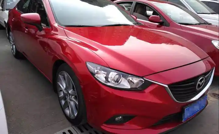 马自达 马自达6 阿特兹2.5l 蓝天至尊版 红色 自动档