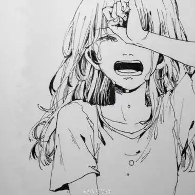 动漫人物,哭,伤心