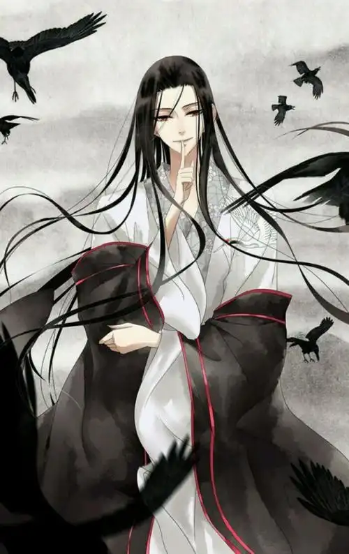 古风壁纸 插画妖孽男