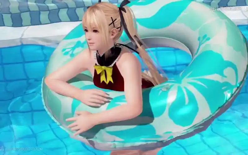 死或生沙滩排球3马莉萝丝泳池放松时刻中