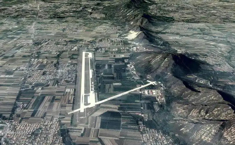 24师遵化机场俯瞰