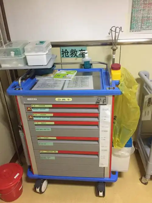 2019年2月27日护士长夜查房督导——抢救车管理