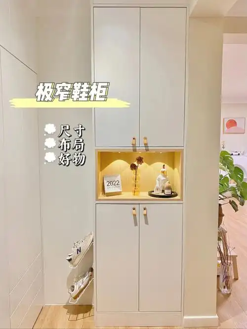 小户型极窄鞋柜的设计收纳78