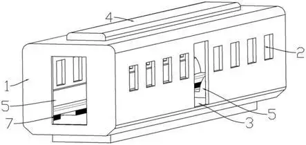 一种减少乘客空气污染暴露的地铁车厢空调系统