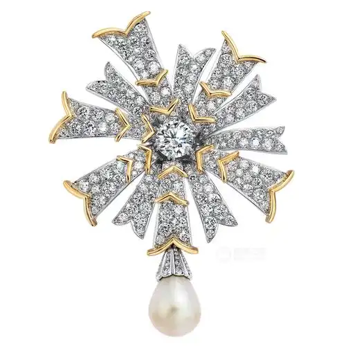 蒂芙尼schlumberger03高级珠宝缎带造型胸针胸针13