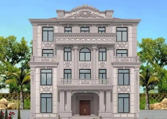 不同风格的别墅外墙装饰效果图喜欢吗-东莞外墙装修-广东大观装饰设计