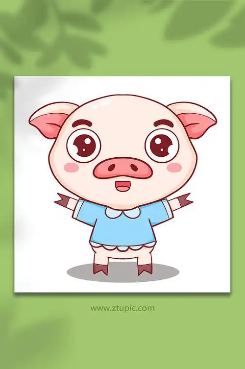 生肖龙马猫免扣元素立即下载12生肖卡通动物造型免抠设计素材立即下载