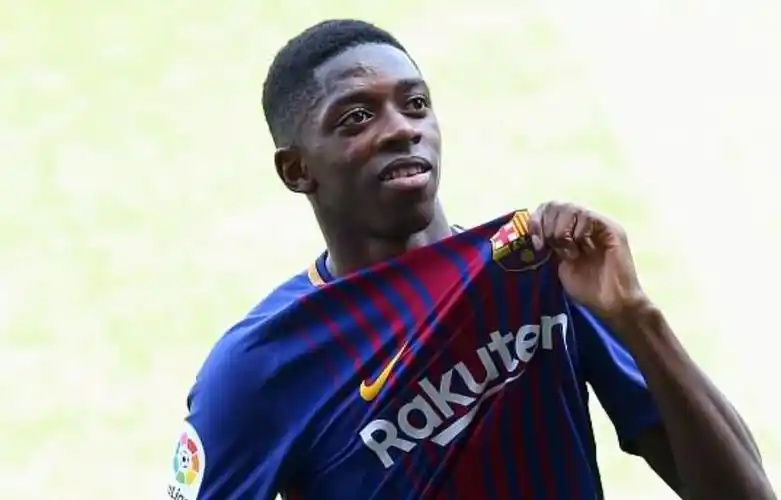 哈维:登贝莱需要时间成长,他将在巴萨证明自己