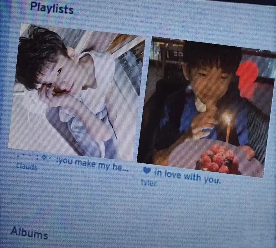 "喜欢的歌 单曲循环  喜欢的人 百看不厌."7815#王崇墨李 - 抖音