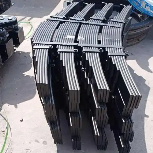 厂家直销 半挂车专用板簧 钢板弹簧 太岳板簧