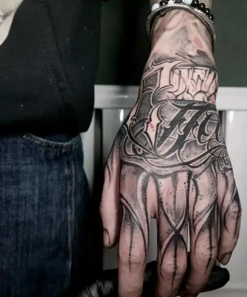 花手_纹身图案手稿图片_玖零的纹身作品集