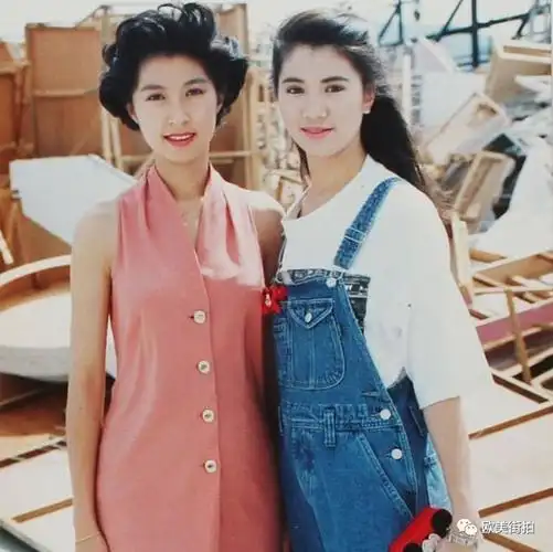 80年代的港风穿搭被惊艳到了