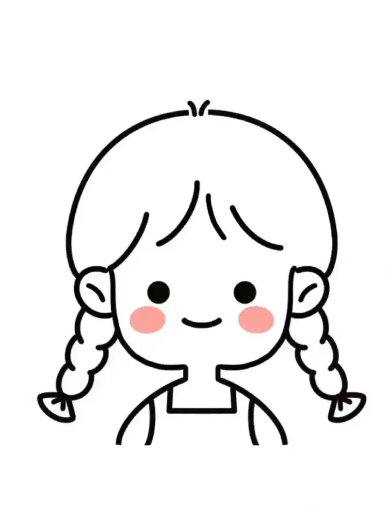 小女孩简笔画图片大全可爱  这些小女孩简笔画不仅简单易学,而且极富