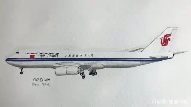 致敬经典:手绘波音747家族