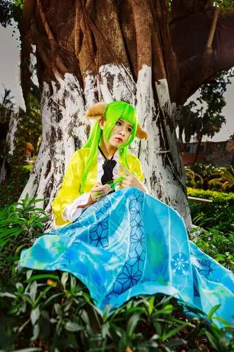 小仙女正片cosplay涂山蓉蓉拍摄地醉观公园摄影后期我