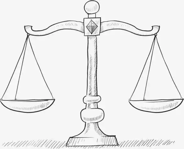 天平的简笔画怎么画