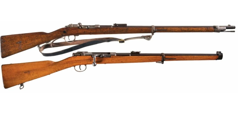 德国购买了2500支重新设计的11mm毛瑟步枪列装,并正式定型为毛瑟m1871