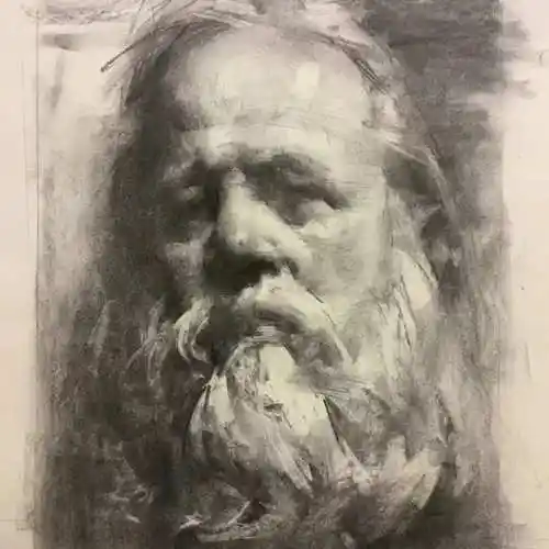 【素描】大师级别的肖像素描,怎么看都看不够!