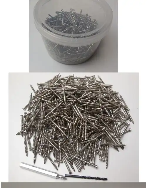 包邮304不锈钢高级地板防松钉螺纹小头地板钉实木地板专用钉