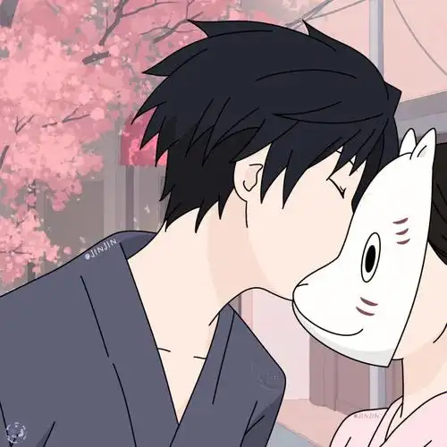 浪漫情头萤火之森