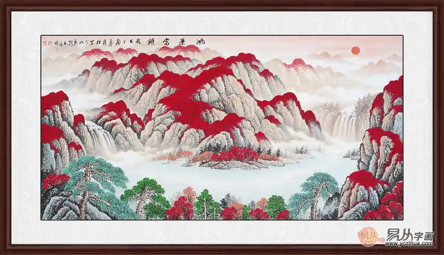 住宅客厅风水画挂什么?什么房子旺财?