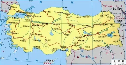 地图:土耳其