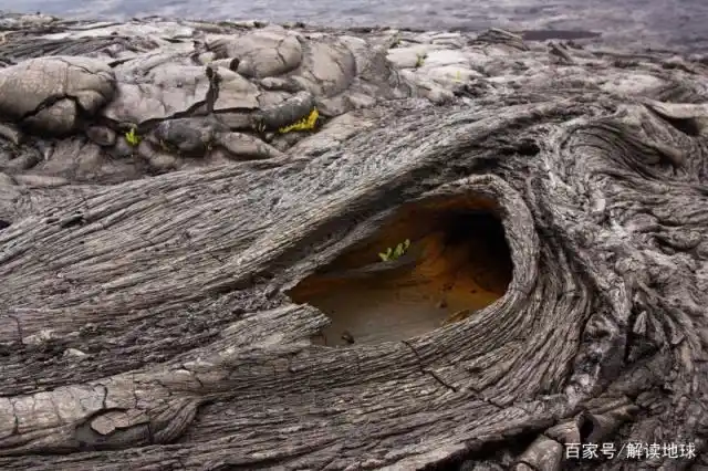 熔岩流隧道示意