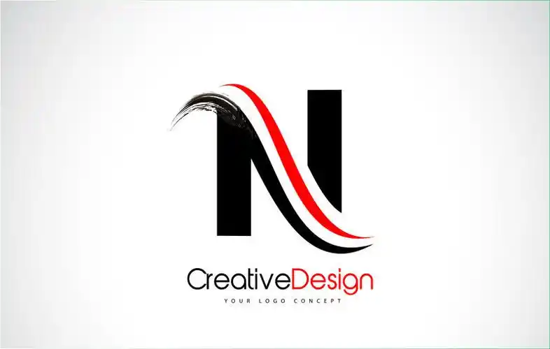 图片 矢量图 红黑j字设计刷漆笔画系列 一 矢量字母标志(395张图片)