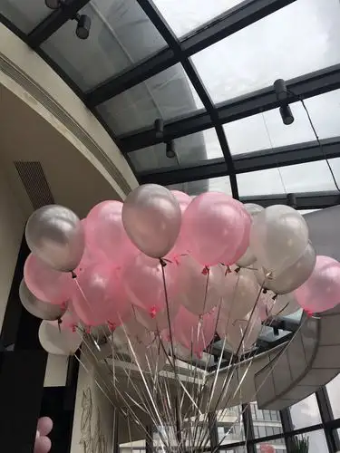 氦气气球安全空飘飘空高纯100个以上广州可以气球