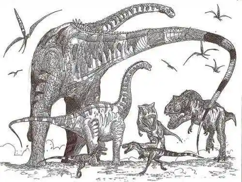 北美洲唯一泰坦巨龙, 证明了大陆漂移, 白垩纪北美洲与南美洲相连