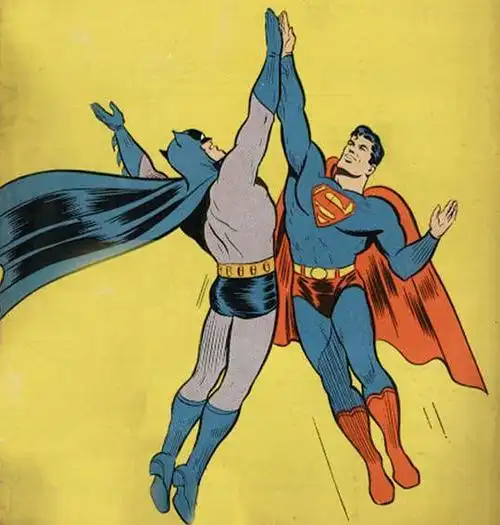 世界最佳拍档 #蝙蝠侠##超人