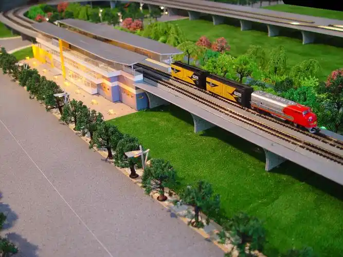 铁路模型沙盘 1