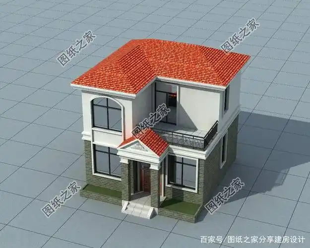 农村小型二层二间自建房,宅基地面积小也可以,设计到位就能解决