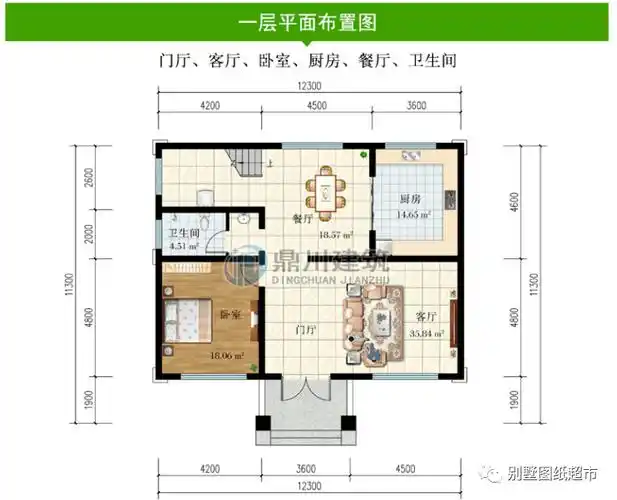 7款开间12米农村别墅自建房精品户型建在农村大气又时尚