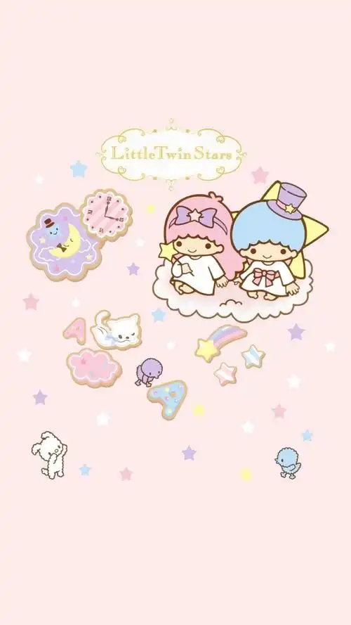 sanrio卡通双子星壁纸