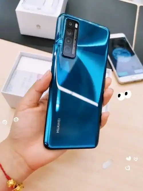 华为nova791绮境森林 5g手机华为nova7 5g曲面屏6400万四摄麒麟985