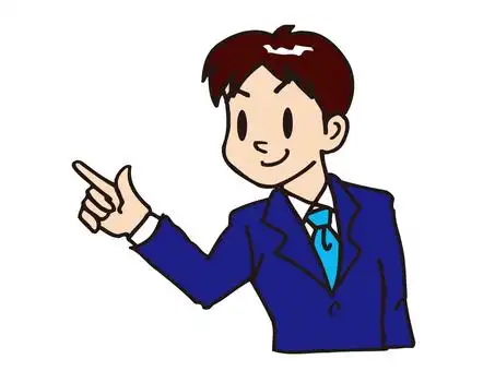 指着围裙的男人