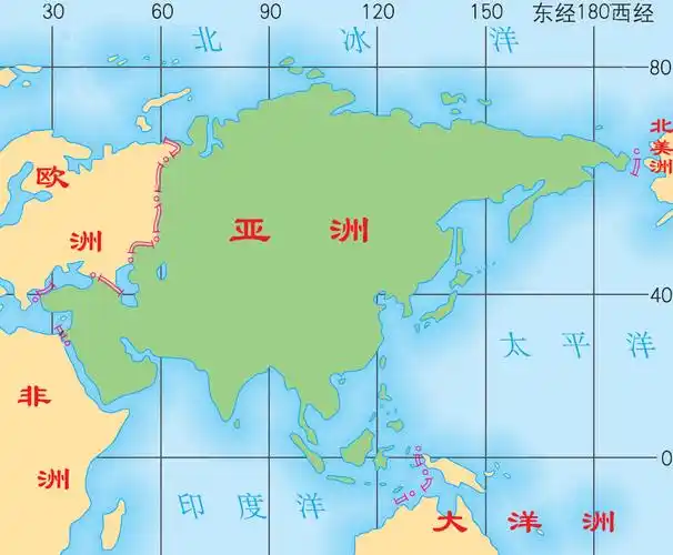 亚洲在那个半球,地形是什么,位置在哪.