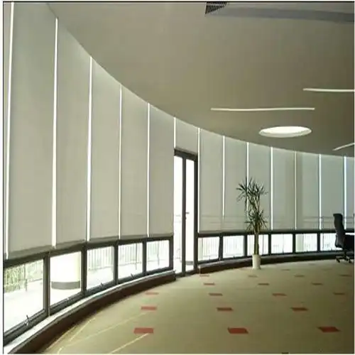 宁夏创奥精品工程卷帘超宽电动卷帘广泛应用于遮阳隔断投影等场所