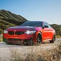 宝马m4图片头像,红色大气的宝马很好看吧