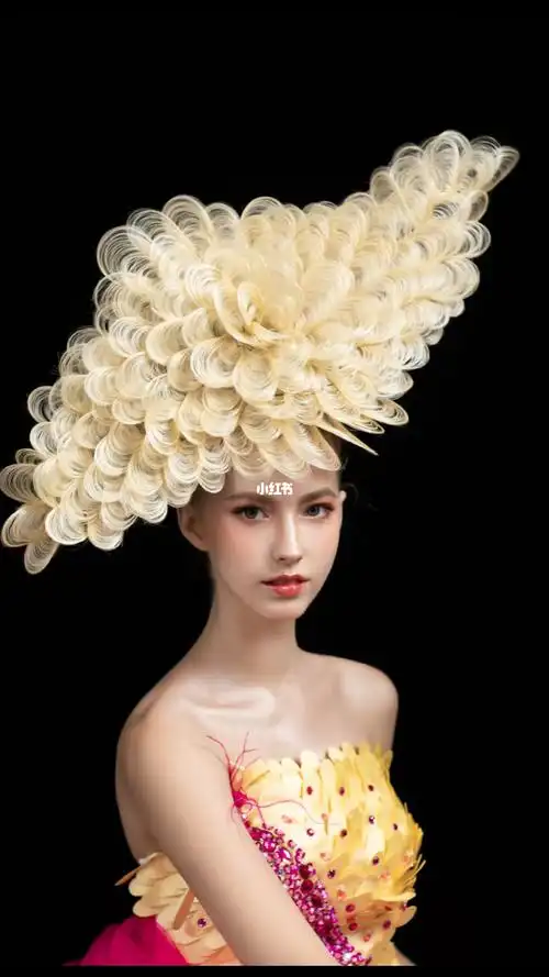 创意发型t台秀场发型设计