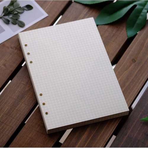 活页手帐纸散页账本账本儿儿手帐内内页替芯纸内笔记本