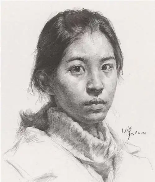 干货丨联考中素描头像的构图与找形方法