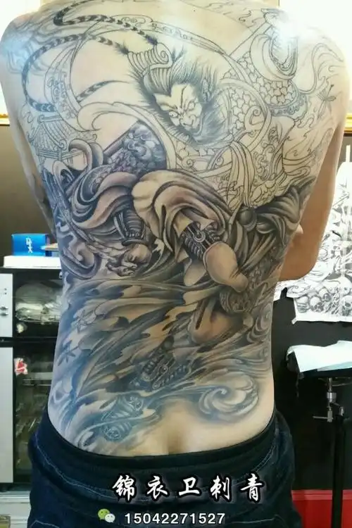 满背孙悟空未完成