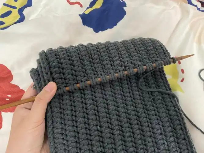 给男朋友织的第二条围巾01