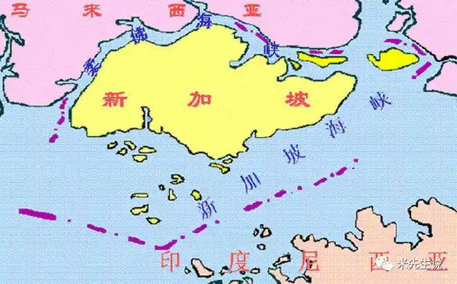新加坡地图但几十年后谁也没想到,新加坡以人口560万,创造了3057亿