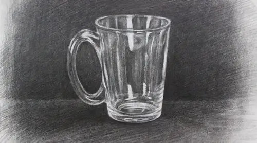 无锡文峰(冰峰)画室素描静物教学玻璃杯. 来自星海艺凡尘 - 微博