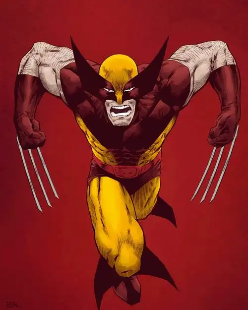 josereal超级英雄动漫人物插画作品